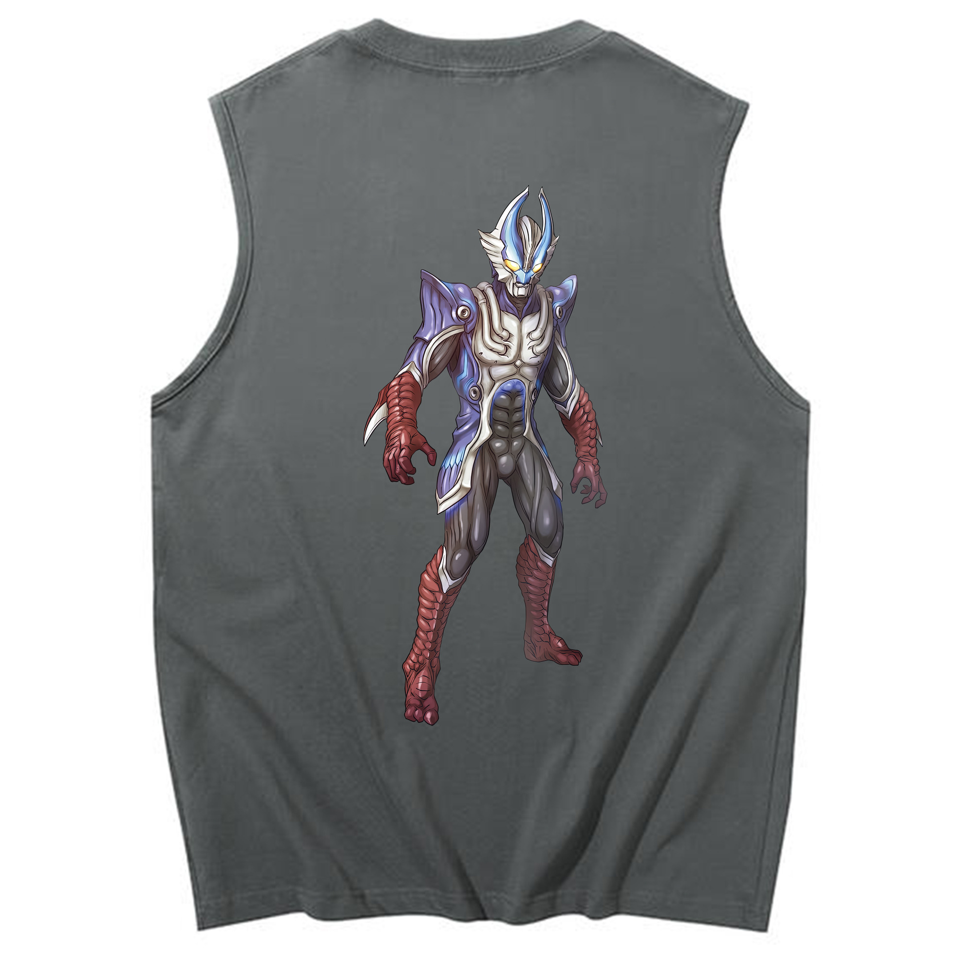 （画像用） ウルトラマン Ultraman コットン100％タンクトップ（背面プリント）